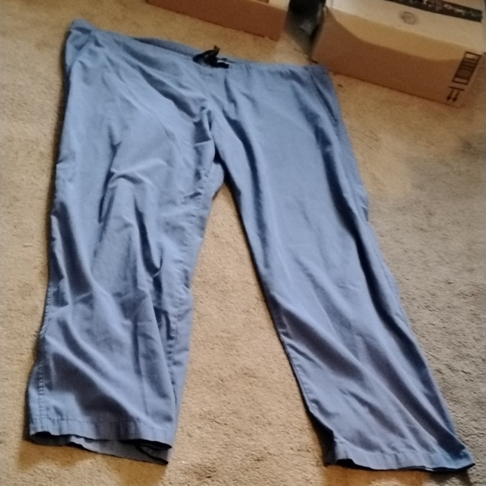 Vintage Modrobes Blue Casual Pants 90s Scrub style